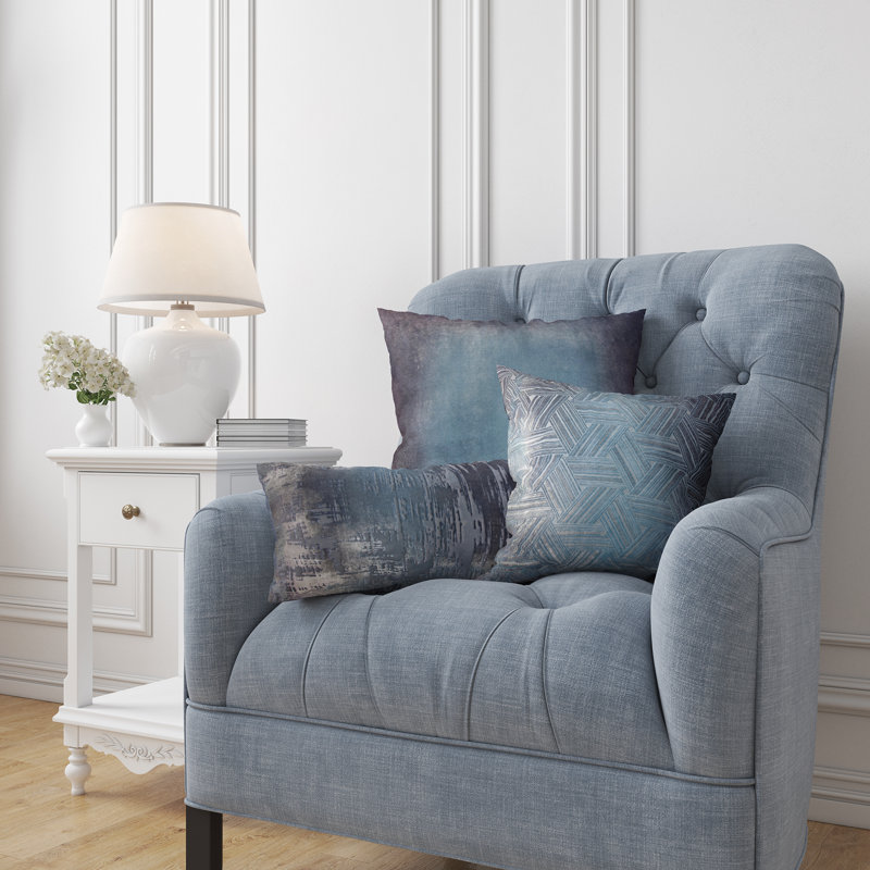 Brushstroke Rectanlge Pillow Cover & Insert, Copper Ivy
