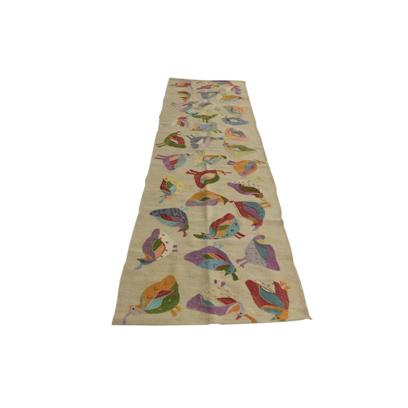 9 Ft Runner Perry Ivory Rug