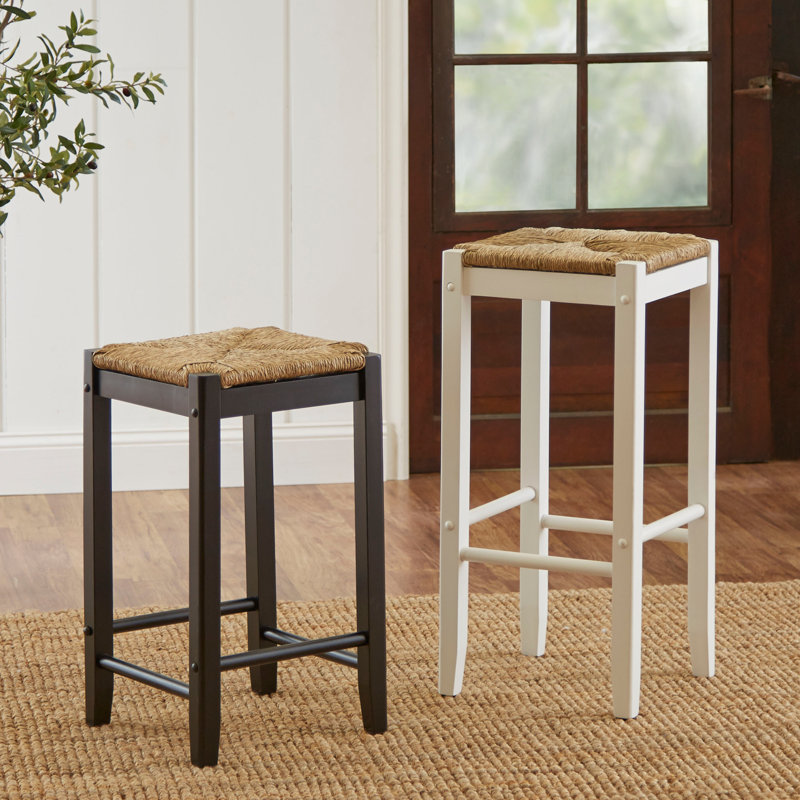tabourets Mcintire, Tabouret de bar (largeur de siège 29" ), Noir
