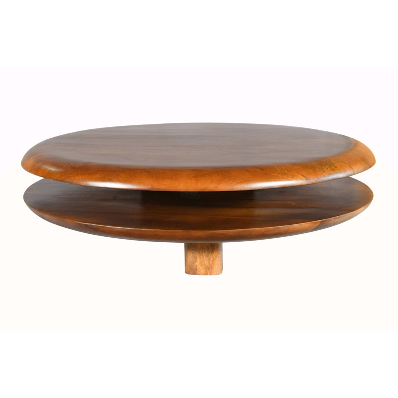 Table basse flottante ronde