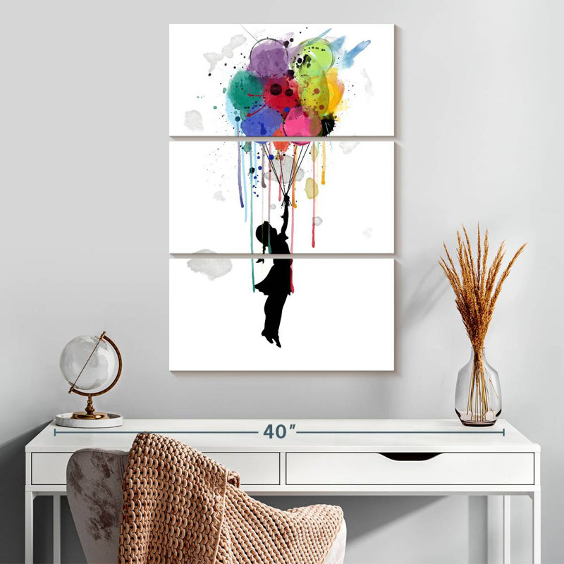 Leisha Drips Balloon, 32" H x 20" W