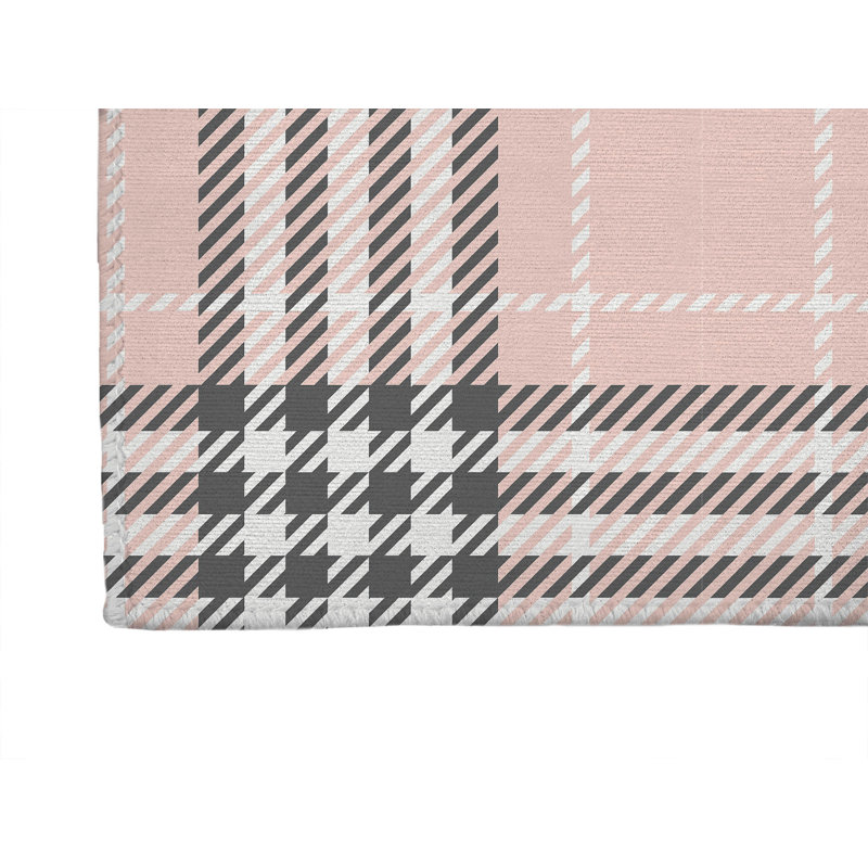 Christopher's Plaid Non-Slip Outdoor Rug, Runner 2'6" x 8'