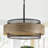 19.7 Inch 5-light Rustic Large Round Farmhouse Drum Chandeliers, Metal Wood Texture Interior Hanging Lighting For Entryway Kitchen Island Foyer Bedroom Living Room-48258368