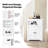 32" Corner Storage Cabinet with 2 Wooden Doors & Adjustable Shelves White