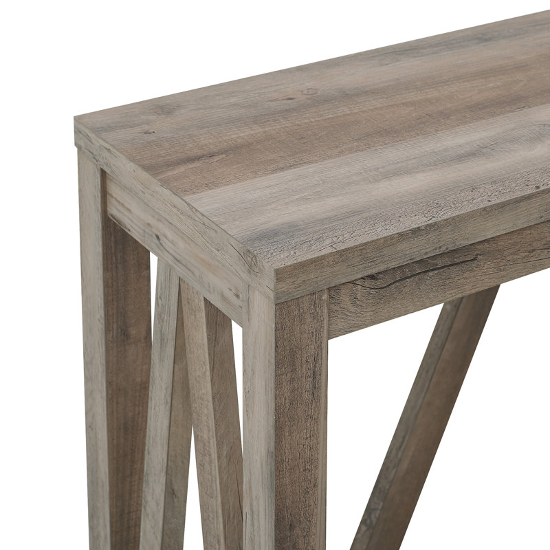 Braemar Console Table, Grey Wash