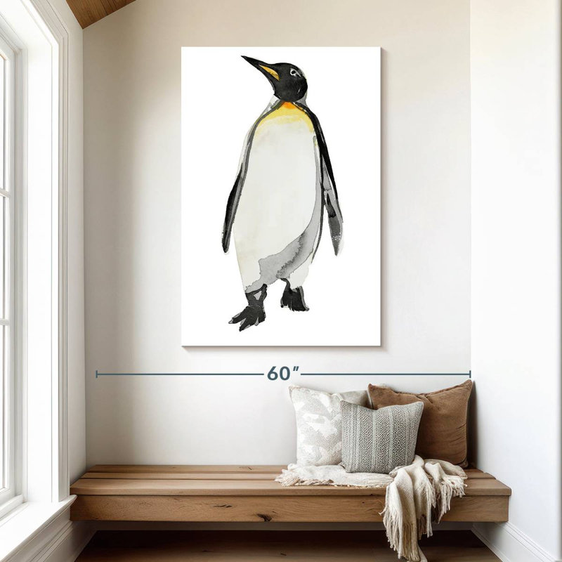 Brampt Penguin I, 48" H x 32" W
