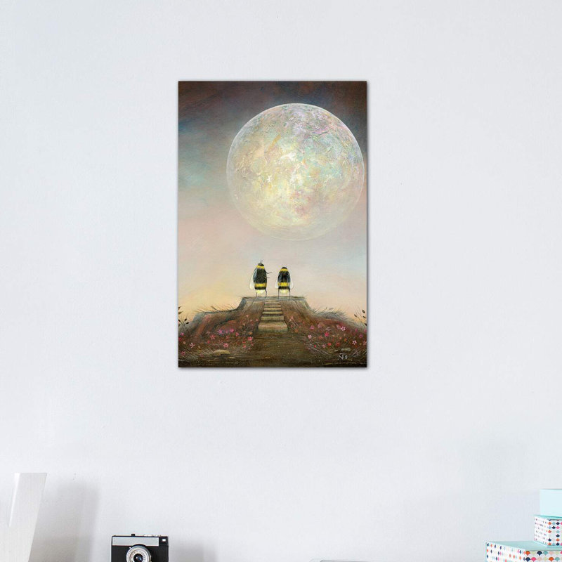 «Was It Just a Dream» par Neil Thompson - reproduction d'art, Toile tendue, Pas de tapis, H 18 po x l 12 po x 1,5 po
