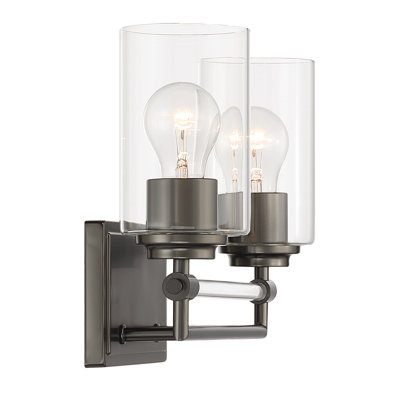 Meuble-lavabo à 2 lumières de 15,75 po de largeur Binsly