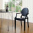 Chatfield Transparent Acrylic Dining Arm Chair – Stackable Round Back Accent & Banquet Seat for Kitchen and Dining Room-1958359571-1981638191