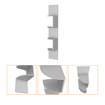 Full-Wall Floating Shelf
