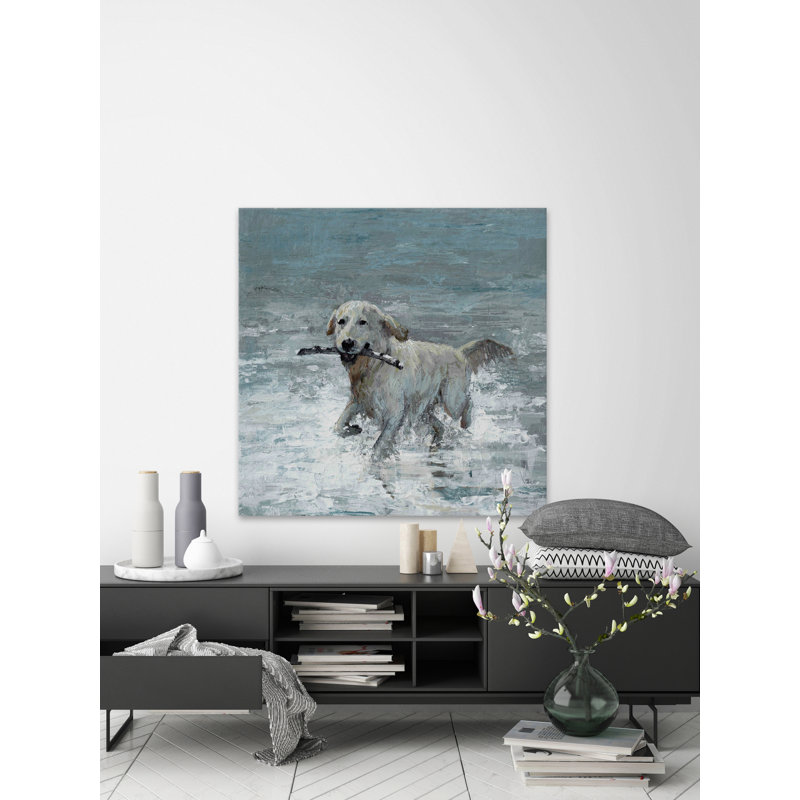 Stick with Me - reproduction sur toile tendue, H 40 po x l 40 po x P 1,5 po