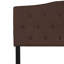 Ciriaca Arched Button Tufted Upholstered Headboard-619429963-619430005