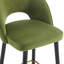 Avren Upholstered Counter Stool with Metal Frame-864096997
