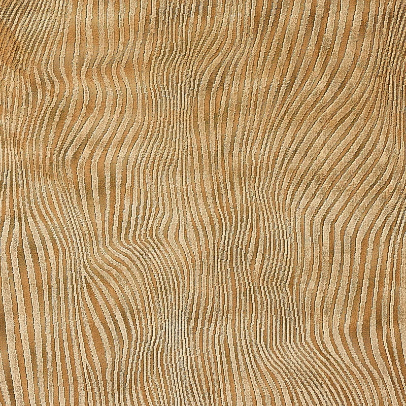 Schumacher x Patterson Flynn Gunta Cut Velvet Fabric, Soft Gold