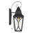 Minka Lavery Cardigan - 1 Light Outdoor Wall Mount In Sand Coal Black & Olden Brass Finish