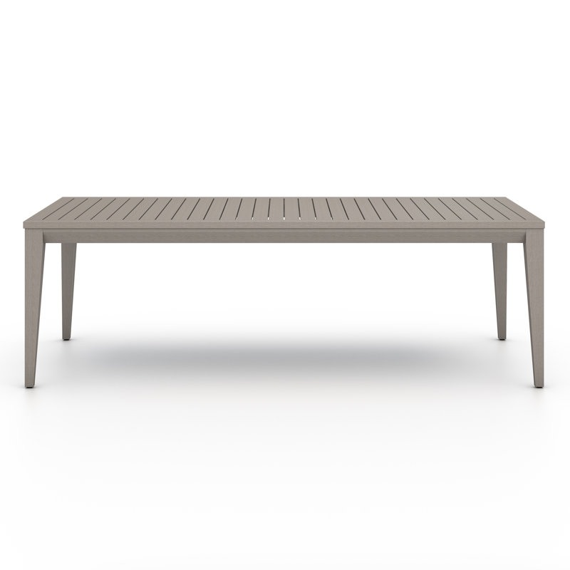 Table de salle à manger Ceak, Gris patiné