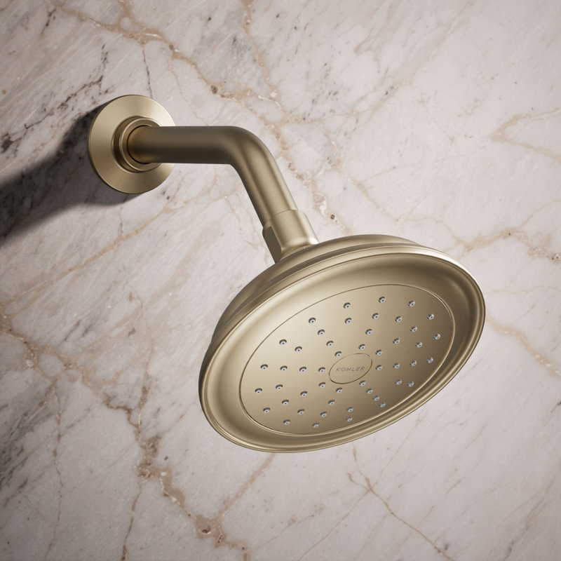 Pomme de douche fixe / double Artifacts, Bronze brossé vibrant