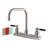 Kingston Brass Kaiser Two-Handle 2-Hole 8" Centerset Kitchen Faucet-33092116