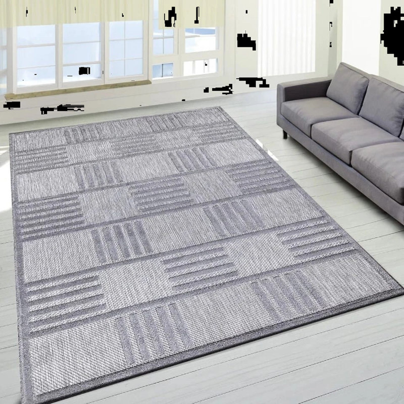 Geometric Area Rug, Rectangle 160 x 230 cm