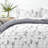 Flower Field Pattern Reversible Duvet Cover Set-1924306028