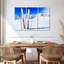 «Équipement de ski», 3 pièces sur toile-98563038