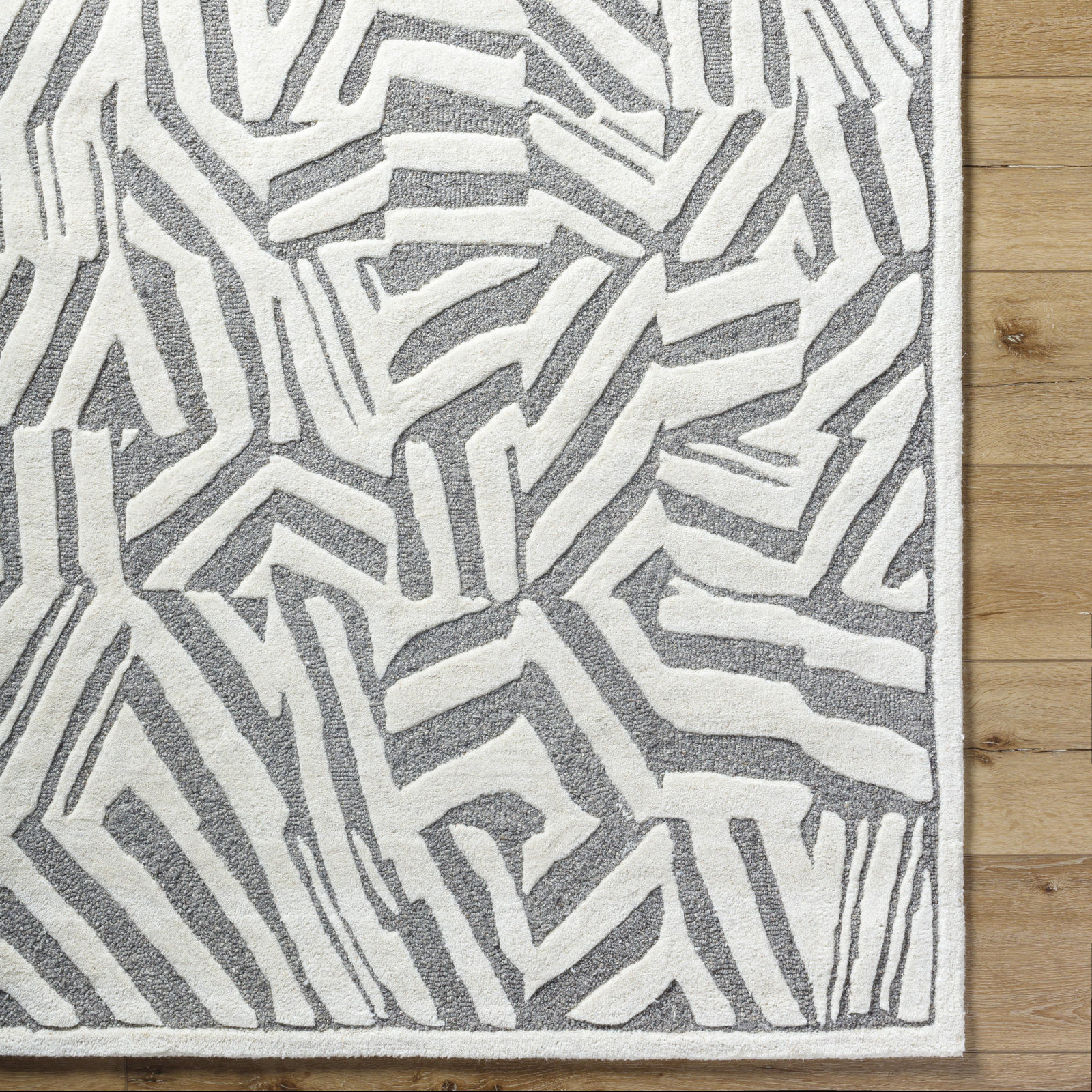Ameeran Hand-Tufted Rug, Rectangle 9' x 12'
