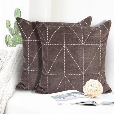 Housse de coussin 100% coton