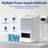 Kloudic Portable Fan, Evaporative Air Cooler, Personal Fan, Desktop Fan Cooling With 3 Speeds, Small Air Conditioner For Room