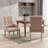 20.5'' H Tufted Linen Upholstered Armchair-84091140