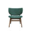 Chaise d'appoint rembourrée en bois Lorrisa-337098051