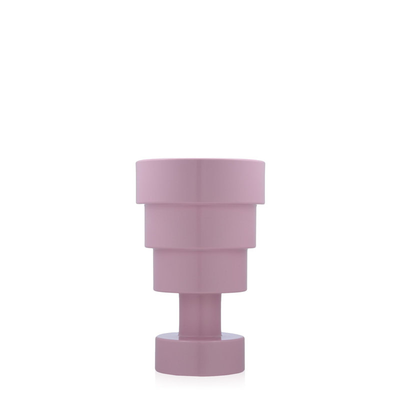 Calice Tribute Pink Thermoplastic Table Vase
