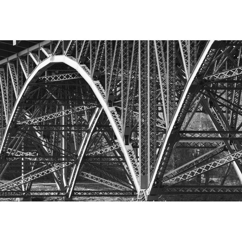 Structural Details IX by Jeff Pica - Wrapped Canvas Photograph Print, 61cm H x 91cm W, Wrapped Canvas