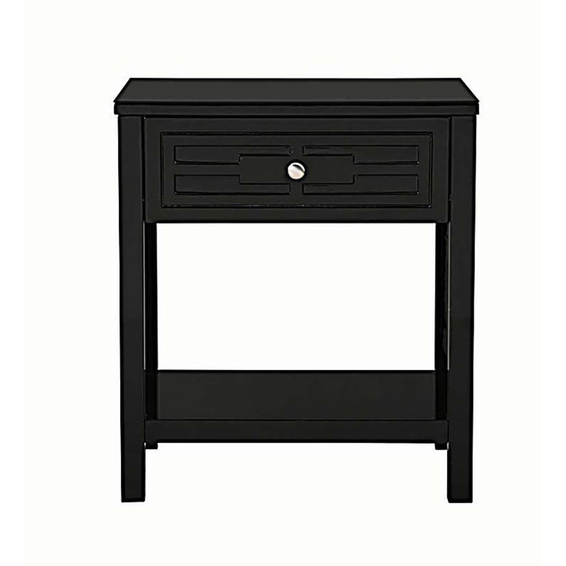 Table de chevet Dylan, Noir