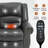 Power Lift Recliner Chair Heat Massage Dual Motor, Faux Leather, Heavy Duty Motion Mechanism-862714068