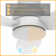 Trento Smart Ceiling Fan with Remote, Light Kit Included, Works with Google Assistant, Amazon Alexa, and Siri Shortcuts.