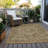 Machine Washable Indoor/Outdoor Claudian ACN1240 Fern Rug-103712460