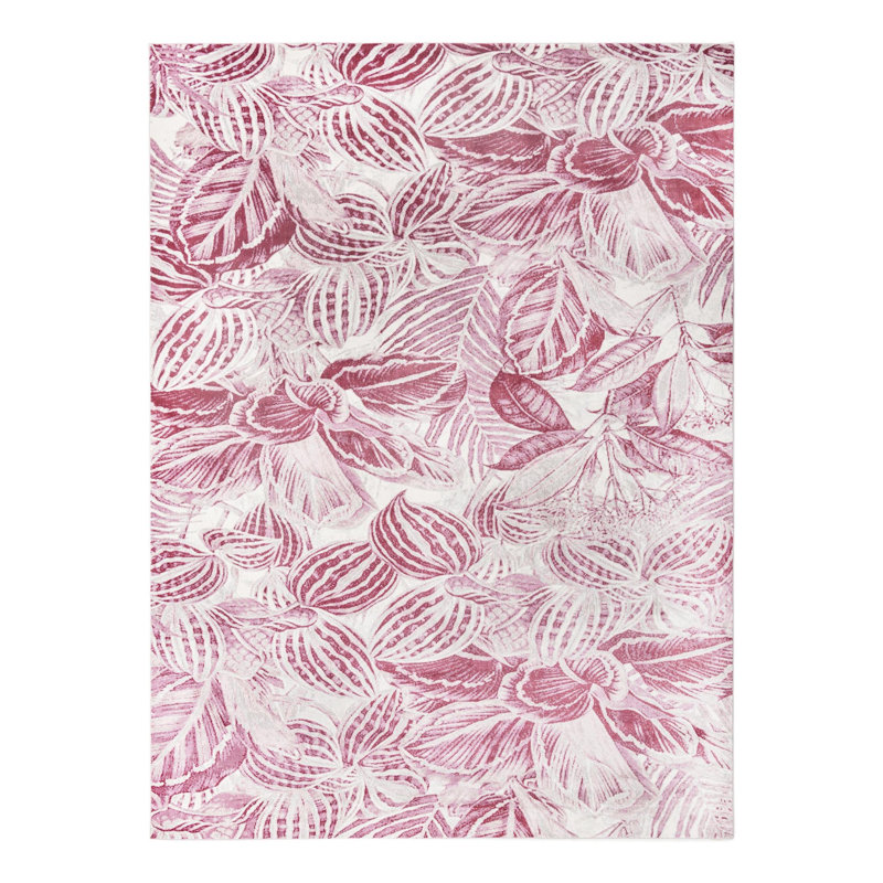 Herricks Floral Indoor Rug, Rectangle 9' x 12'
