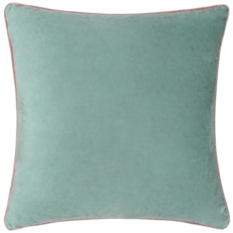 Square Cushion, Light Teal