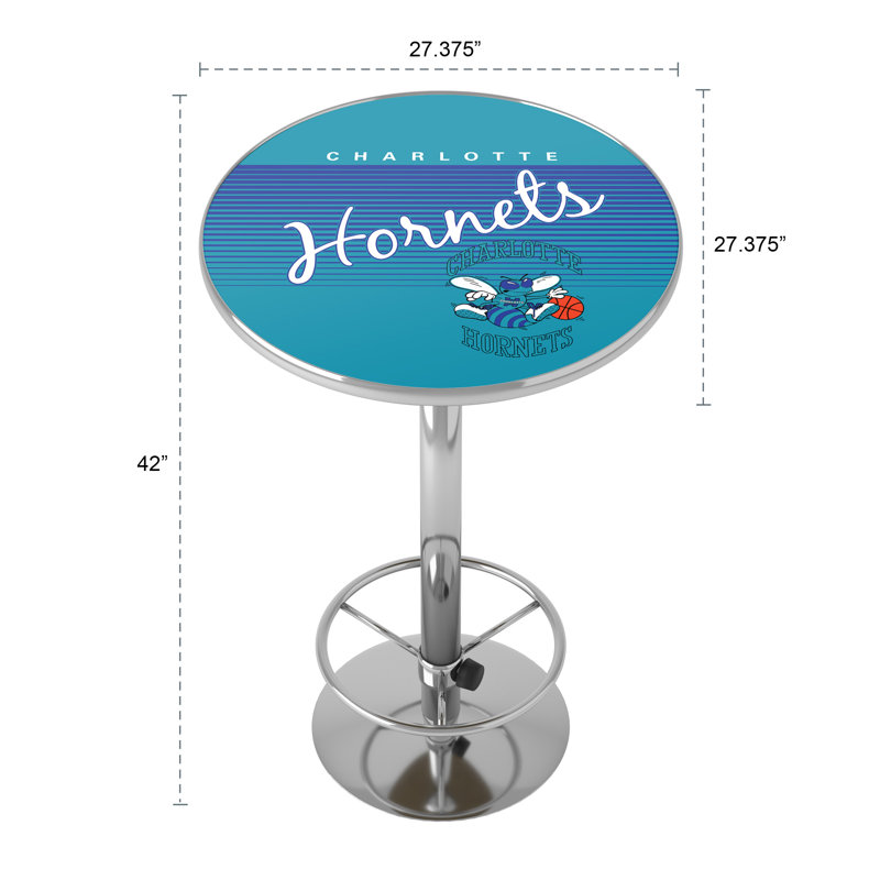 Round Metal Base Dining Table