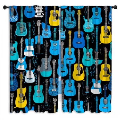 Rideaux obscurcissant et obscurcissant Guitars