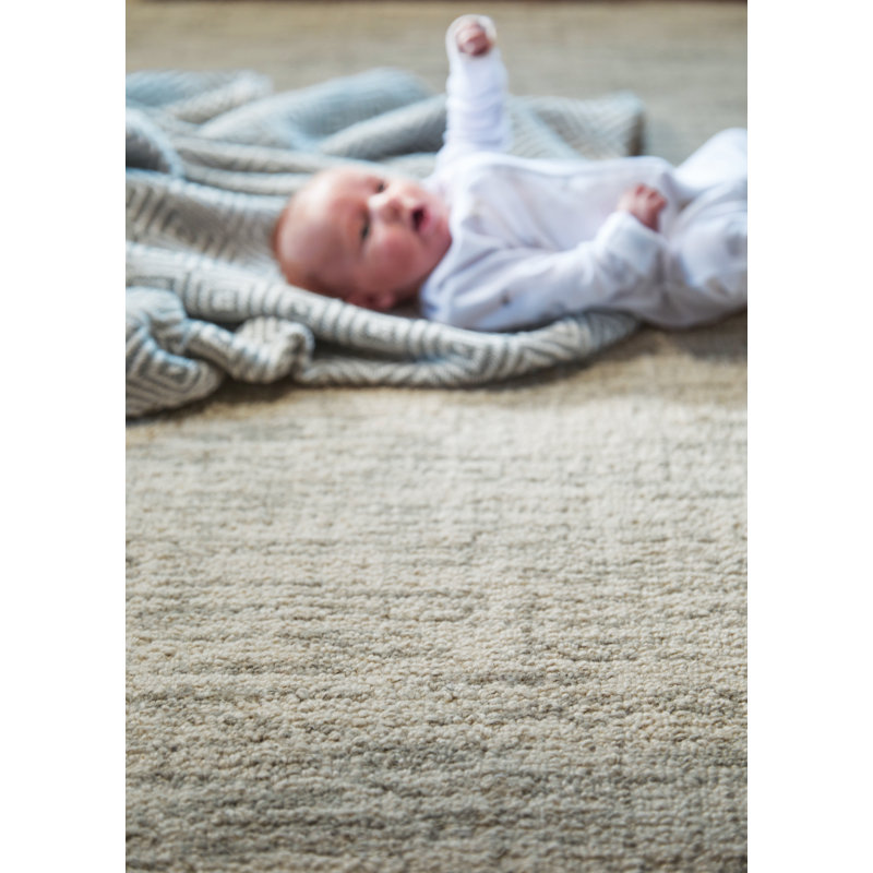 Aquinnah Wool Hand Tufted Area Oyster Rug, Rectangle 120 x 170cm