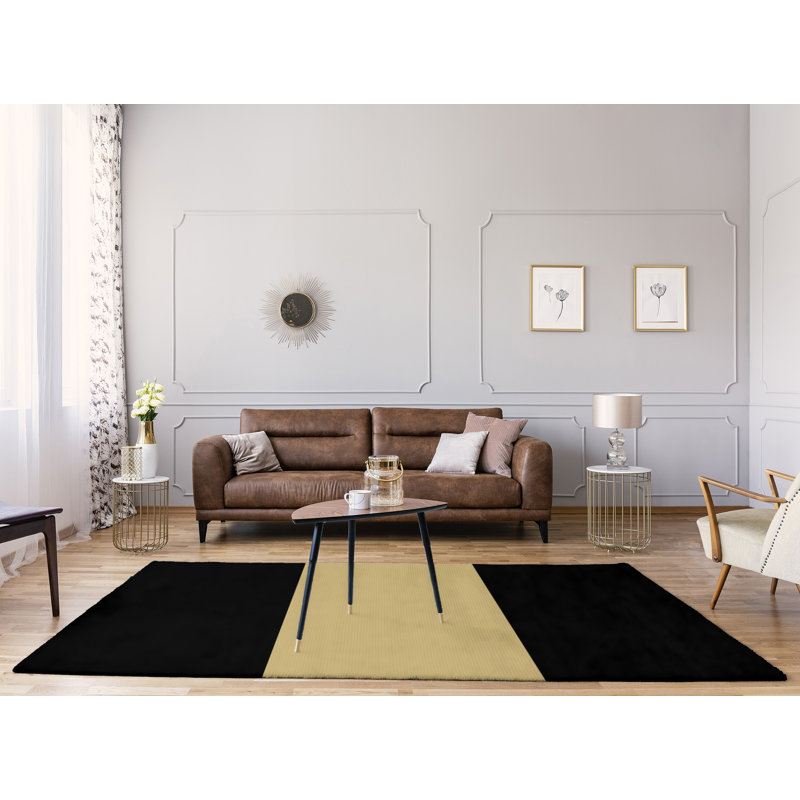 Chenille Indoor Rug, Rectangle 4' x 6'