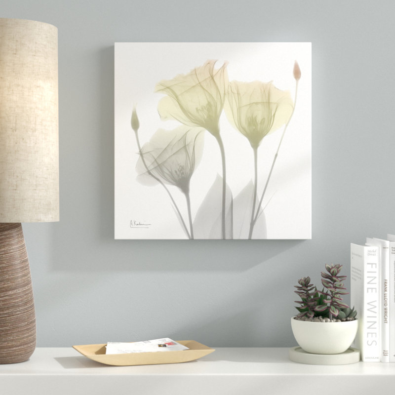 Sunday Morning Gentian - Wrapped Canvas Print, 91 cm H x 91 cm W