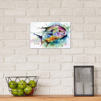 Permit by Dean Crouser - Wrapped Canvas Painting
