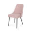 Ensemble de 2 chaises de salle à manger modernes avec pieds en métal