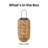 Outdoor Solar Rattan-Style Medium LED Lantern With Handle