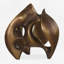 Sculpture Jabahri en bronze