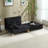 Chenille Upholstered Convertible Chair-87112324