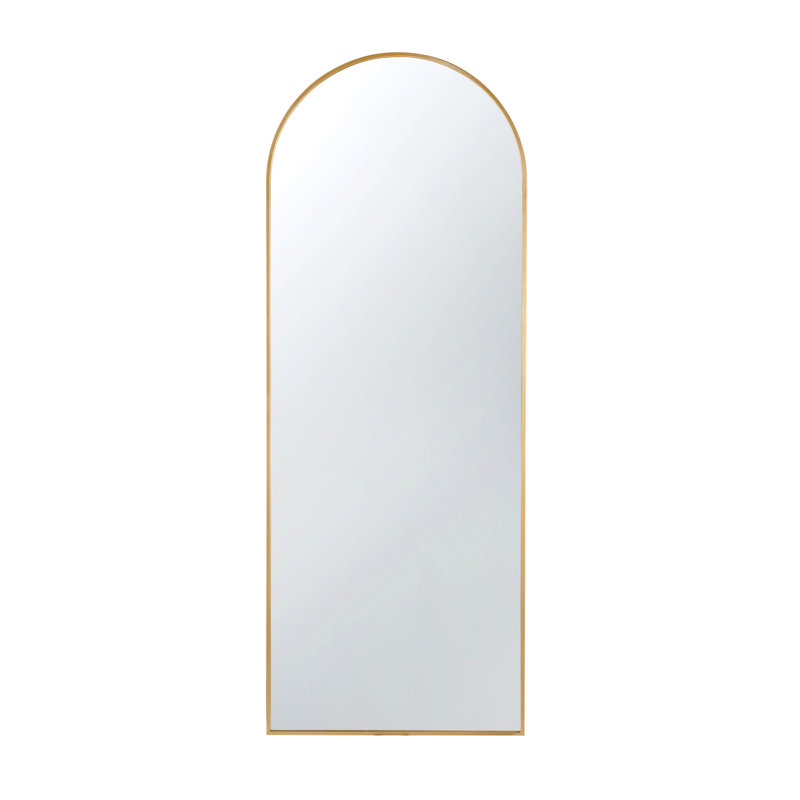 28X1X74" Celine Gold Arch Body Mirror
