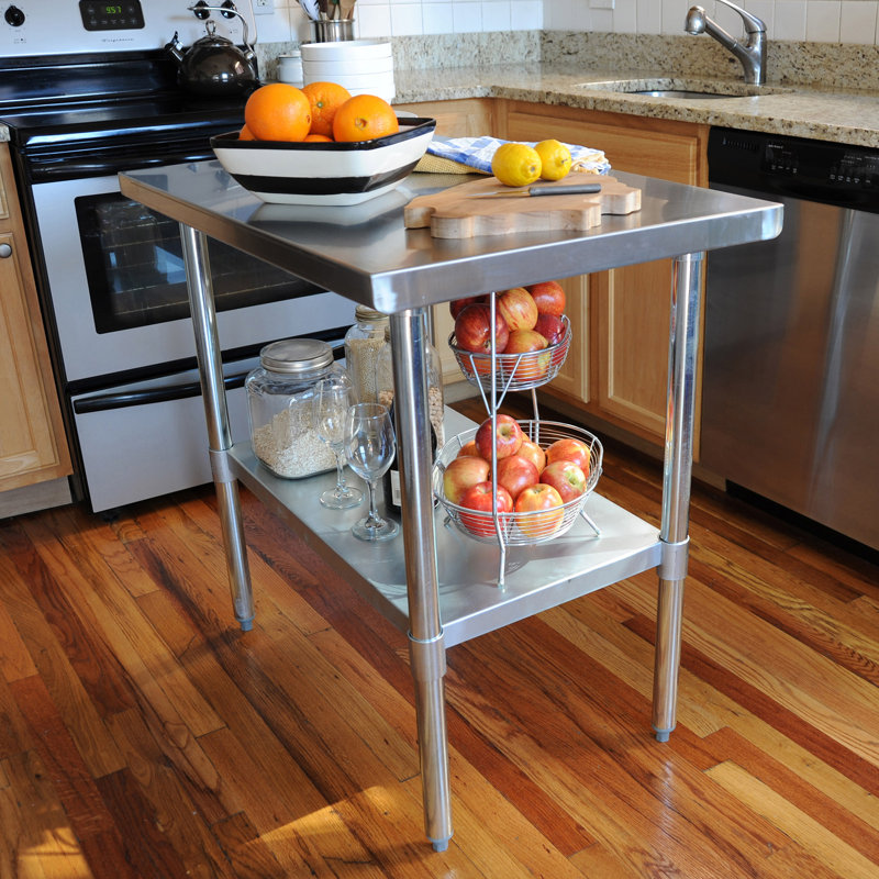 48'' W Stainless Steel Top Workbench
